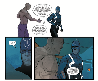 Illustration for article titled Black Bolt’s prison break escapes the conventions of superhero storytelling